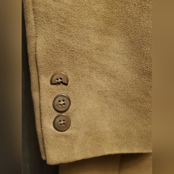 SupraSuede Bernhard Altmann - Tan Suede Blazer Suit Jacket - Picture 4 of 13